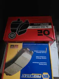 Rotors and pads brand new in box