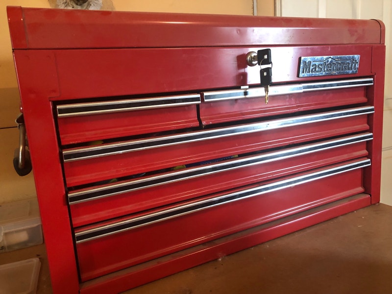 Mastercraft Toolbox With Contents Tool Storage & Benches St. Albert