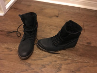 Black Hibou boots - never worn for sale