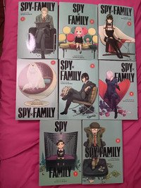 SpyxFamily Vol. 1-8 and Sweat & Soap Vol. 1-11 (Full Series)