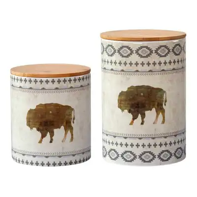 Free Spirit, 2 Piece Canister Set for sale! $45 for the set! (Price is firm) Brand new! Comes in ori...