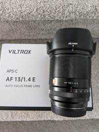 Viltrox 13mm F1.4 for Sony E mount 