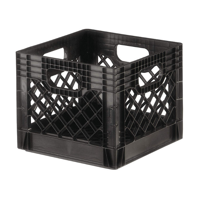 Milk Crate Storage Crate Dairy Container L13 W13in H10.5in Outdoor