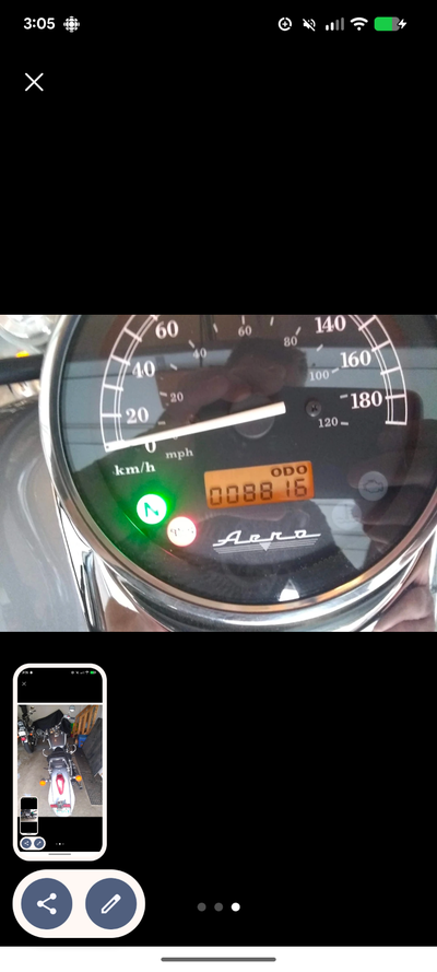 This is a Honda Shadow Aero motorcycle. It's a classic cruiser style bike. This model is known for i...