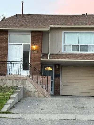 Newly renovated, clean, fabulous back split home features a deep lot and shared driveway in a quiet...