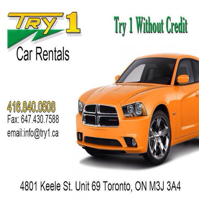 Cash / debit/ Credit card  Car Rentals  in Other Business & Industrial in City of Toronto
