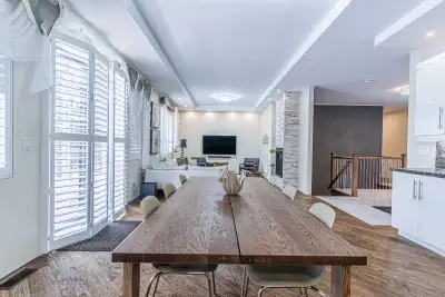 IKEA Wooden Dining Table with Chairs | Excellent Condition, View more