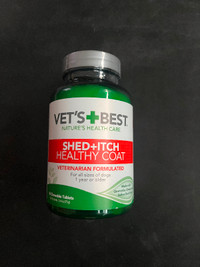 Shed + itch healthy coat