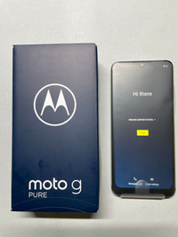 Motorola Moto G Pure 32GB XT2163-4 Unlocked Cell Phone- Brand ne
