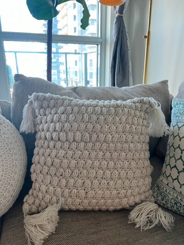 Assorted white cushions/ but all $20 or $5 per cushion in Home Décor & Accents in City of Toronto - Image 2
