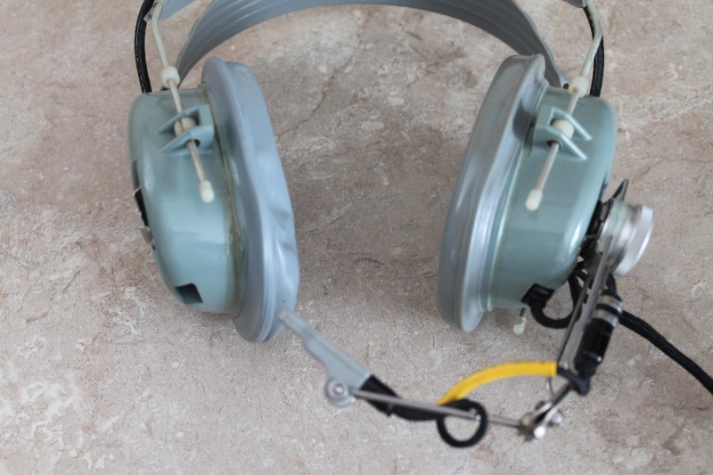 Navy Pilot Headset MX3473/AIC With Microphone, photo 1