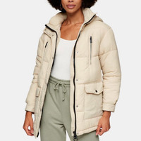 TOPSHOP Padded Puffer Jacket