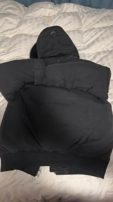Moose Knuckles Mens All Black Ballistic Bomber Jacket XXL in Men's in City of Toronto - Image 7