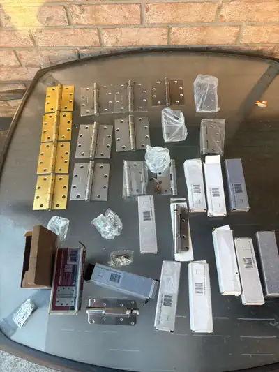 Hinges stainless steel and brass , View more