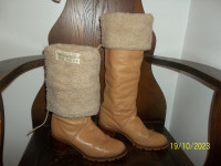 Ladies Bootlegger Knee High Winter Boots