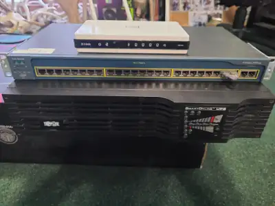 Network & Internet Equipment for Sale – UPS, Cisco Switch, D‑Lin, View more