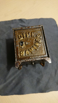 OBO RARE Shimer Toy Co."DIME SAVINGS"Antique 1890s