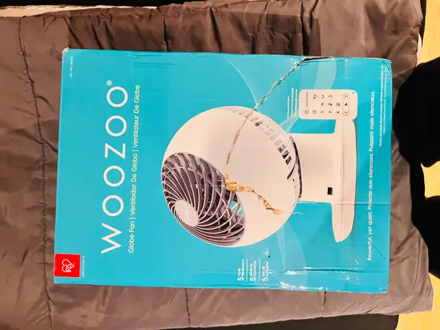 Woozoo fan with Remote ( Used - Like New)62863283533954123