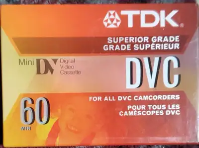 $10 each or $50 for 6 Capture your precious memories with these TDK Superior Grade Mini DV Digital V...