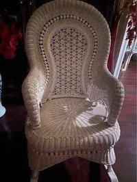  Stunning Vintage wicker rocking chairs $395 each