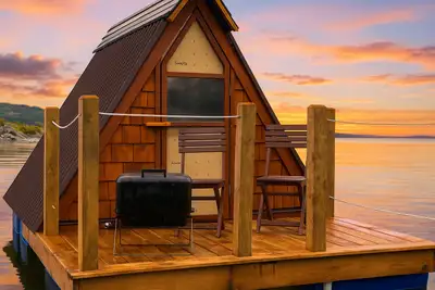Experience something truly rare: an exclusive floating cabin getaway designed for families who want...
