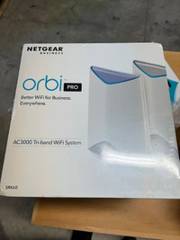 Netgear Orbi Pro AC3000 Business Mesh WiFi System, 2-Pack