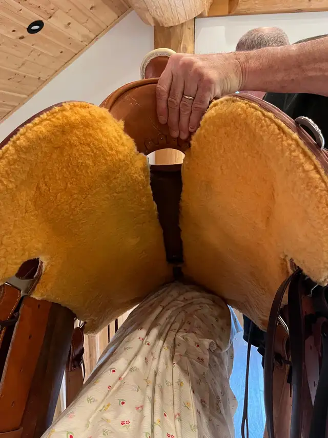 REDUCED Custom-made saddle in Equestrian & Livestock Accessories in Penticton - Image 5