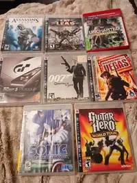 PS3 Games $10 Each Uncharted Assassin's Creed Eat Lead Rainbow S