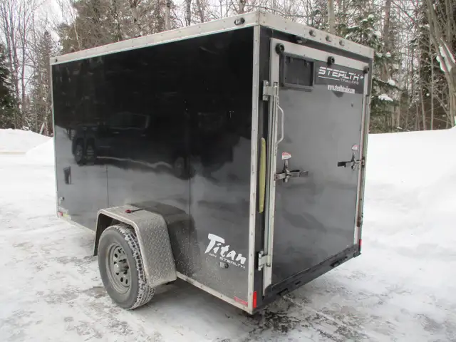 5' X 10' STEALTH Enclosed Trailer in Cargo & Utility Trailers in Muskoka - Image 4