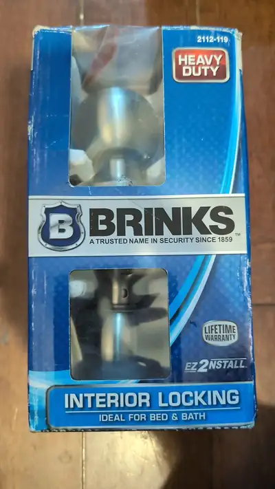 Brinks Interior locking door knob, View more