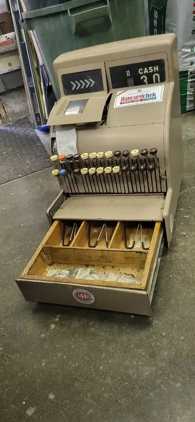 Vintage cash register, View more