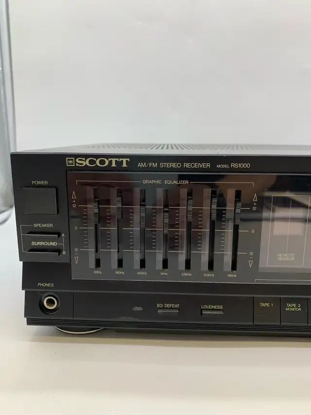Vintage Scott RS1000 Stereo Receiver For Parts Repair in Stereo Systems & Home Theatre in City of Toronto - Image 3