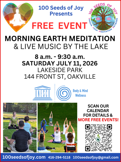 FREE Morning Earth Meditation & Live Music by the Lake -Oakville, View more