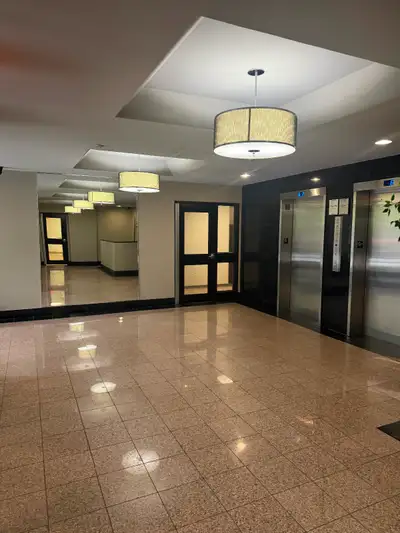 One bedroom Small pets only Street parking Close to transit and stores Hydro extra 110 Forward Ave N...