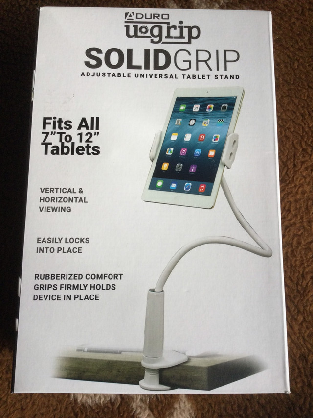 Aduro Uo Grip Adjustable Universal Tablet Stand (New) in General Electronics in Dartmouth - Image 3