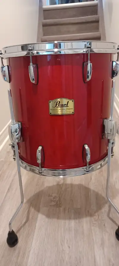 Pearl SSC 14x14 Floor Tom Sequoia Red, View more