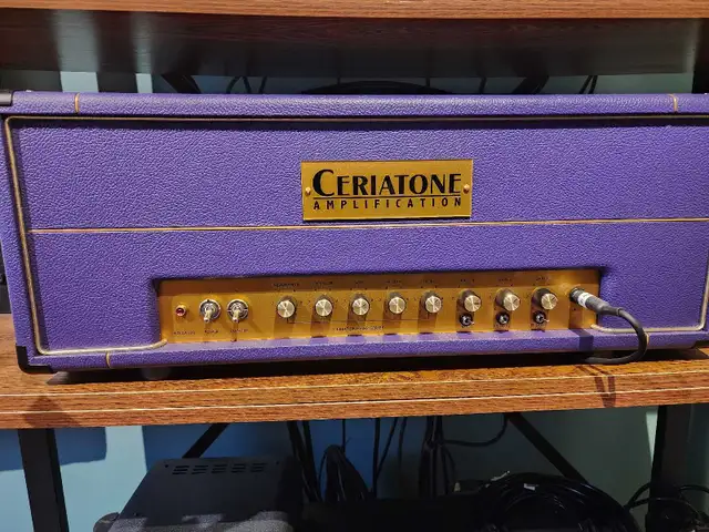 Ceriatone 50w Yeti (Hot Rodded Marshall) in Amps & Pedals in Oakville / Halton Region - Image 2