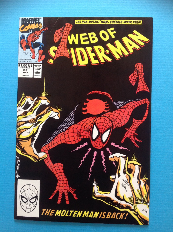 Web of Spiderman Lot of 6 ~ High Grade ~ Unread dans Bandes dessinées  à Longueuil/Rive Sud - Image 3