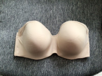 Bali Full Size Bra 3X 38D Strapless and comes with straps