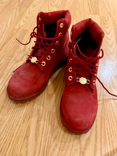 Timberland Premium Boots Red, View more