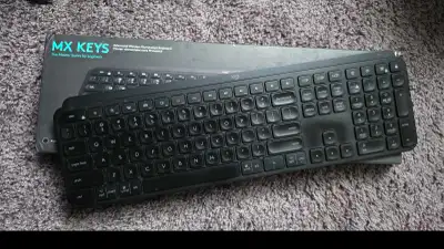 logitech mx keys keyboard, View more