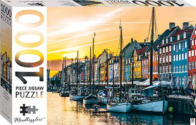 Nyhavn Denmark 1000 piece puzzle in Toys & Games in Ottawa - Image 3