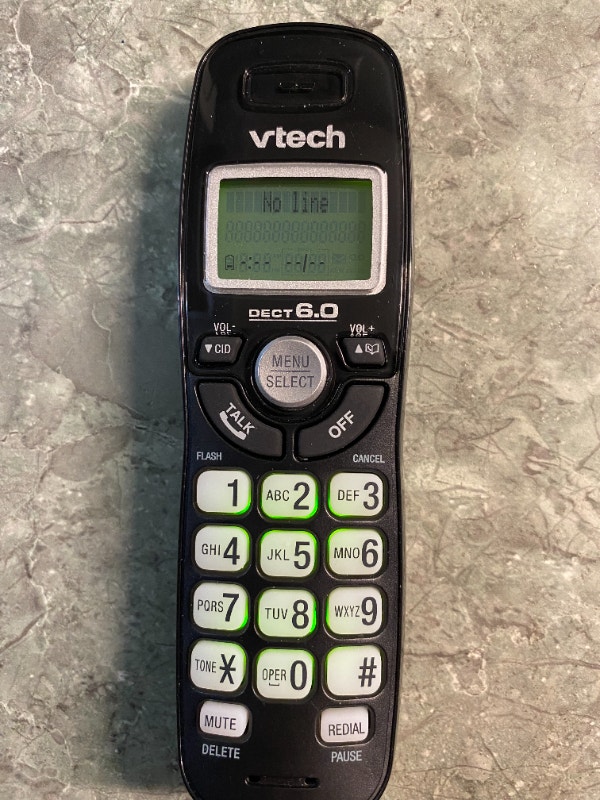 Cordless Telephone with Caller ID/Call Waiting Home Phones