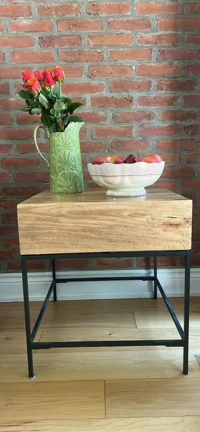 West Elm Industrial Storage Side Table, View more