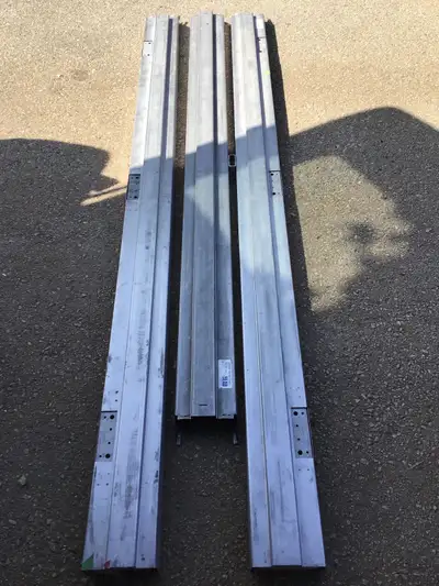 7 ft H x 6 ft W - Frame for Double Commercial Door A KD or Knocked Down hollow metal drywall frame (...