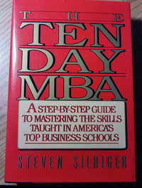 BOOK: THE TEN DAY MBA COURSE - near new