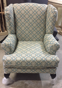 Order New Wing Chair with the fabric you want $500