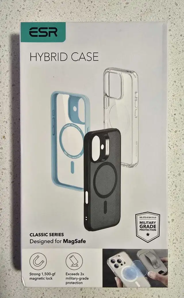 New ESR iPhone 16 Pro Max Hybrid clear case in Cell Phone Accessories in Markham / York Region - Image 2