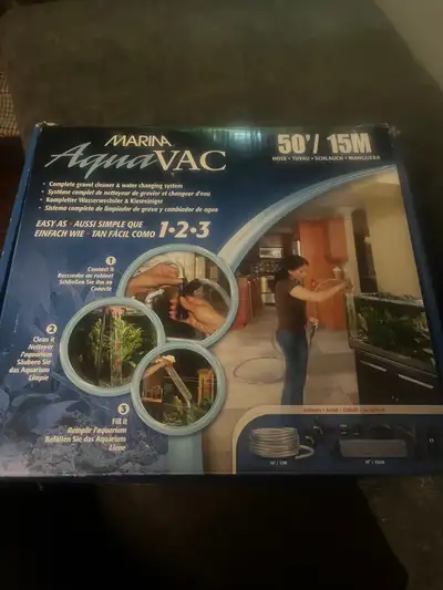 Only used once in one tank wasn’t long enough to reach the rest of my tanks had to buy 100 foot one...