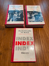 Michka Assayas - Dictionnaire du rock en 3 volumes.